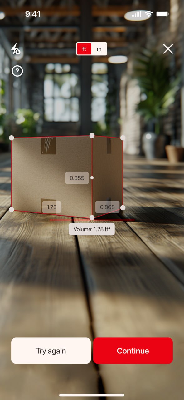 Cargo Volumetrics